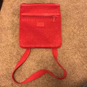 Red Michael Kors Crossbody